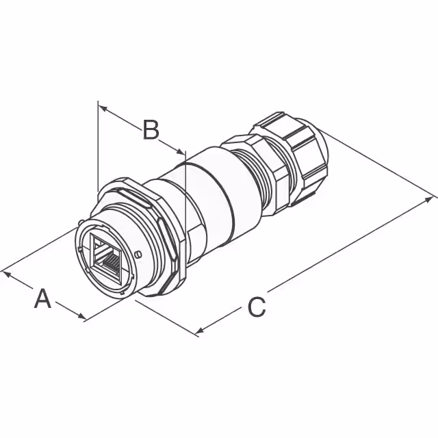 RJFTV7PE1N Amphenol Socapex  Modular Connector Adapters